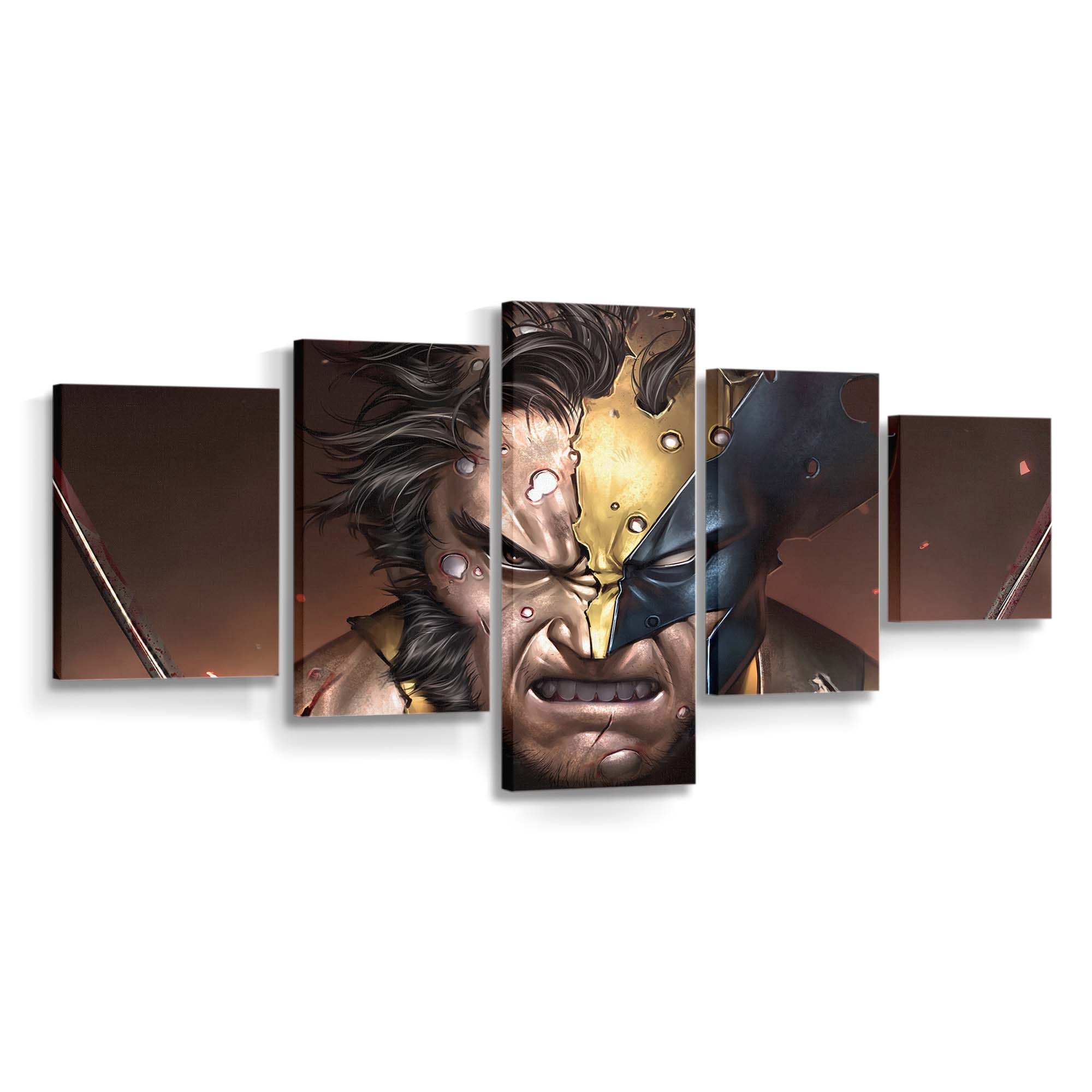 Wolverine Sketch Art Leinwandbilder | Wanddeko Venom Leinwandbild