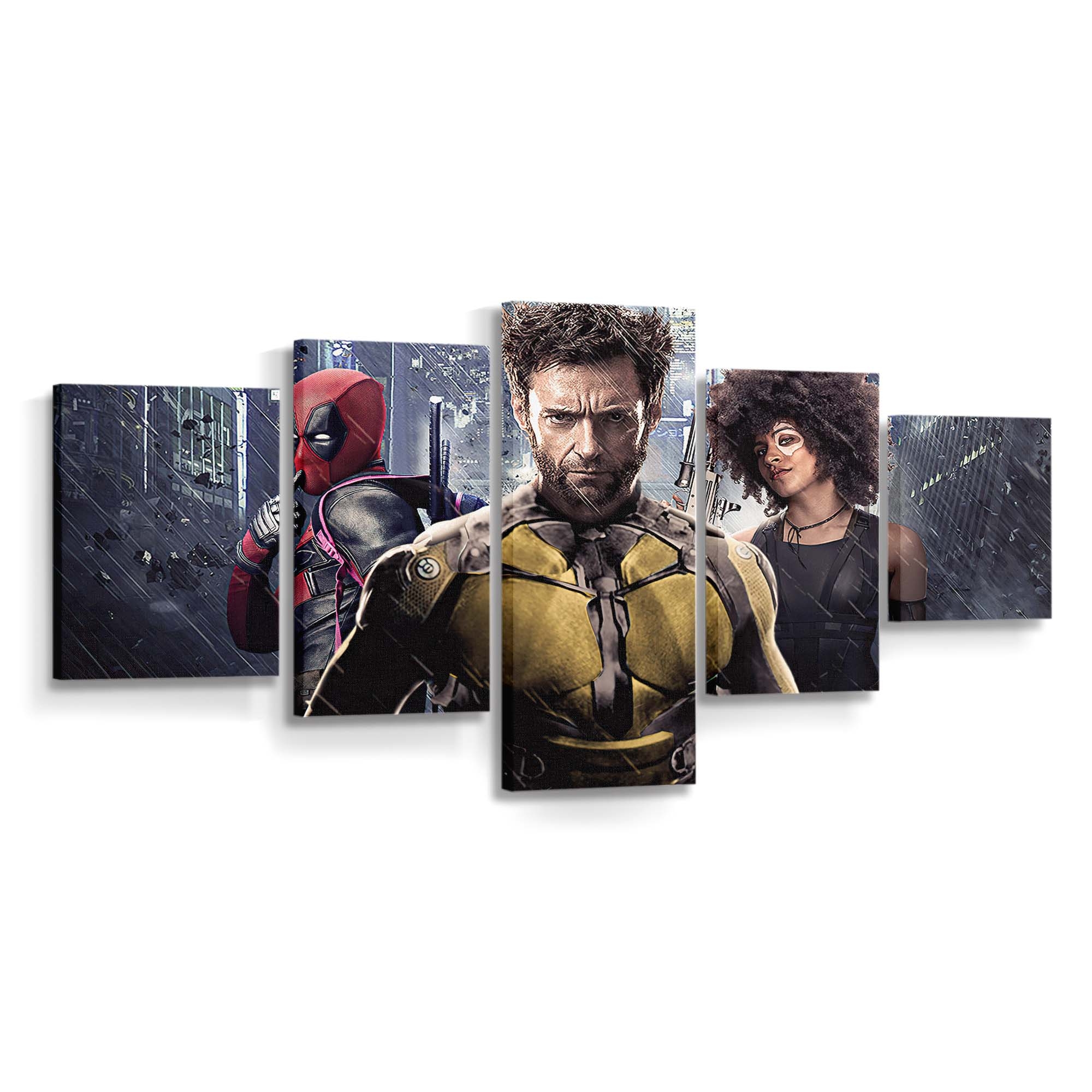 Wolverine X Deadpool 2 Leinwandbilder | Wanddeko Venom Leinwandbild