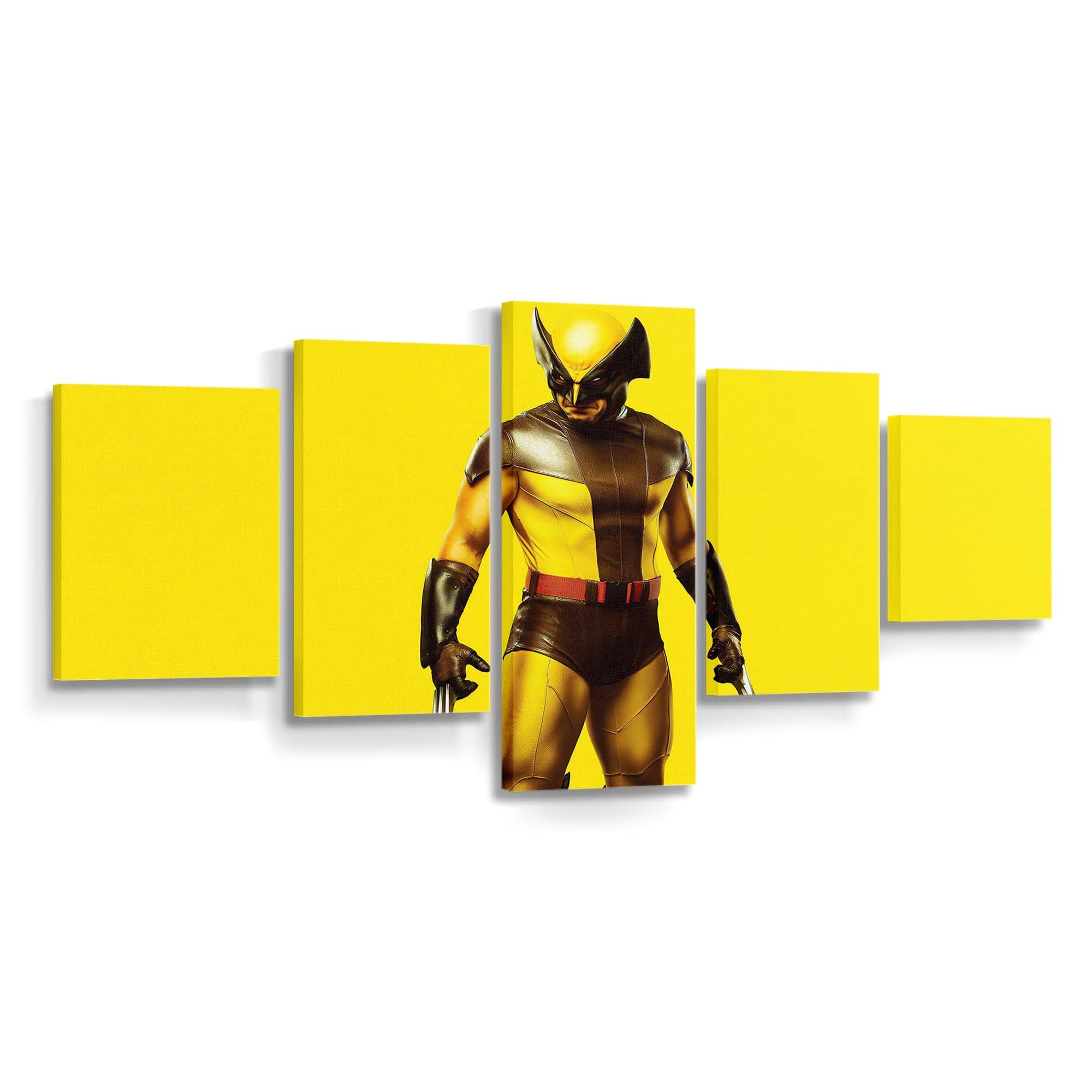 Wolverine Yellow Costume Leinwandbilder | Wanddeko Venom Leinwandbild