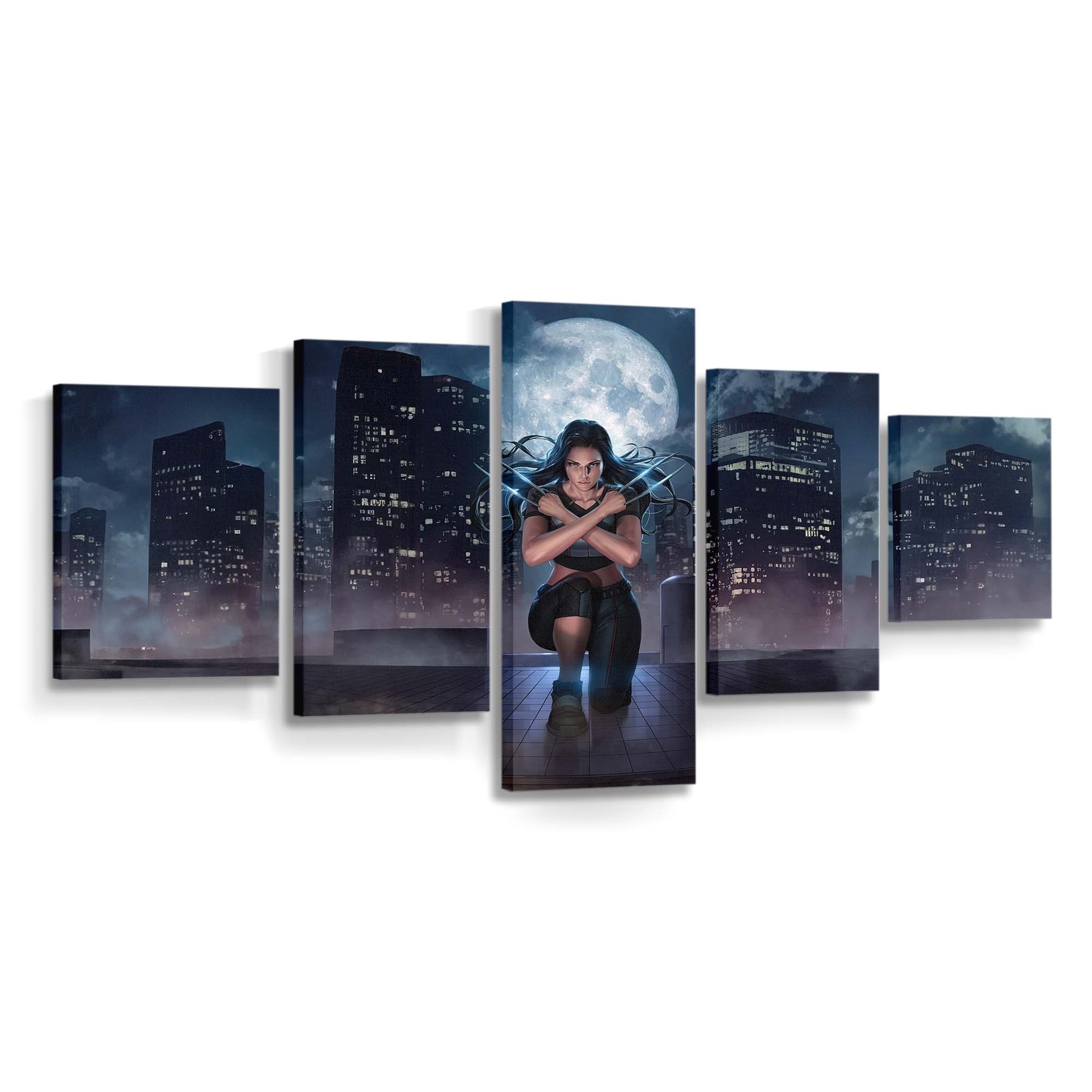 X23 Adamantium Assassin Leinwandbilder | Wanddeko Venom Leinwandbild