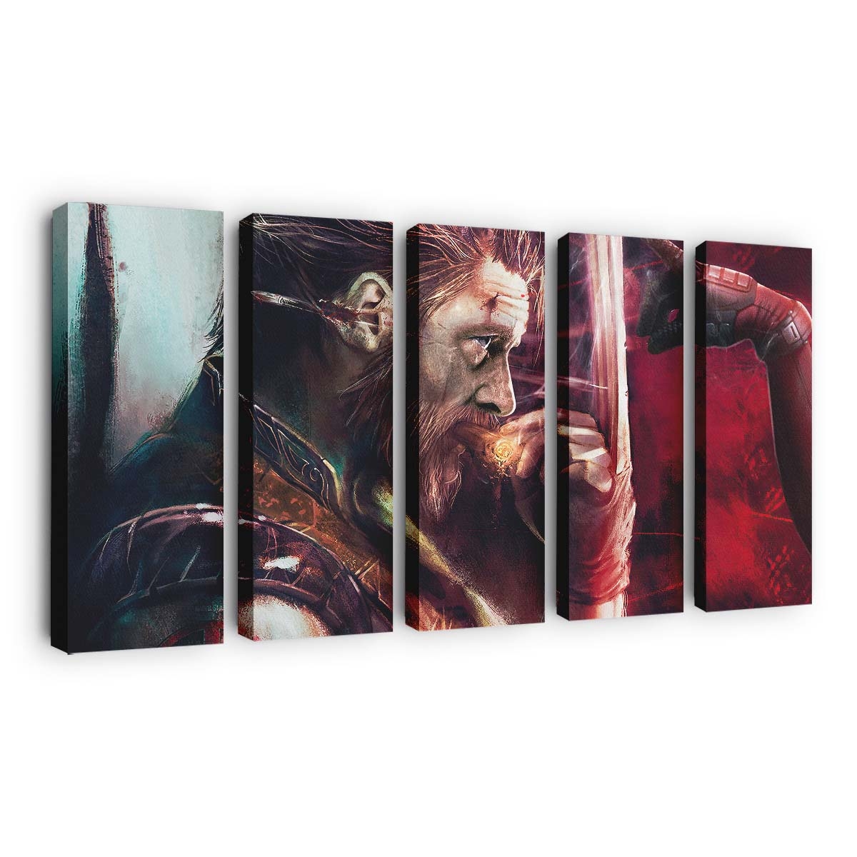 Hugh Jackman Wolverine Concept Art Leinwandbilder | Wanddeko