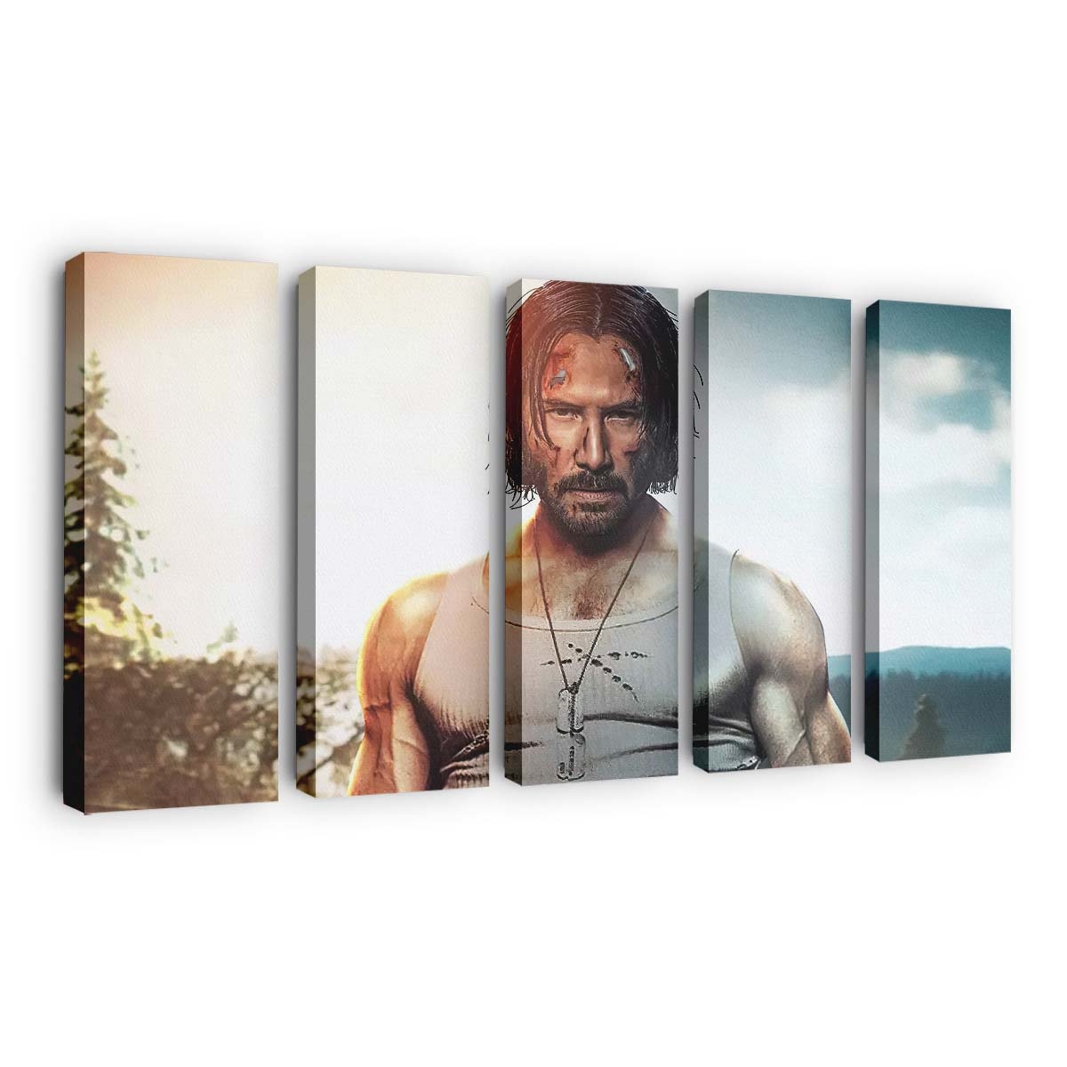 Keanu Reeves As Wolverine Leinwandbilder | Wanddeko