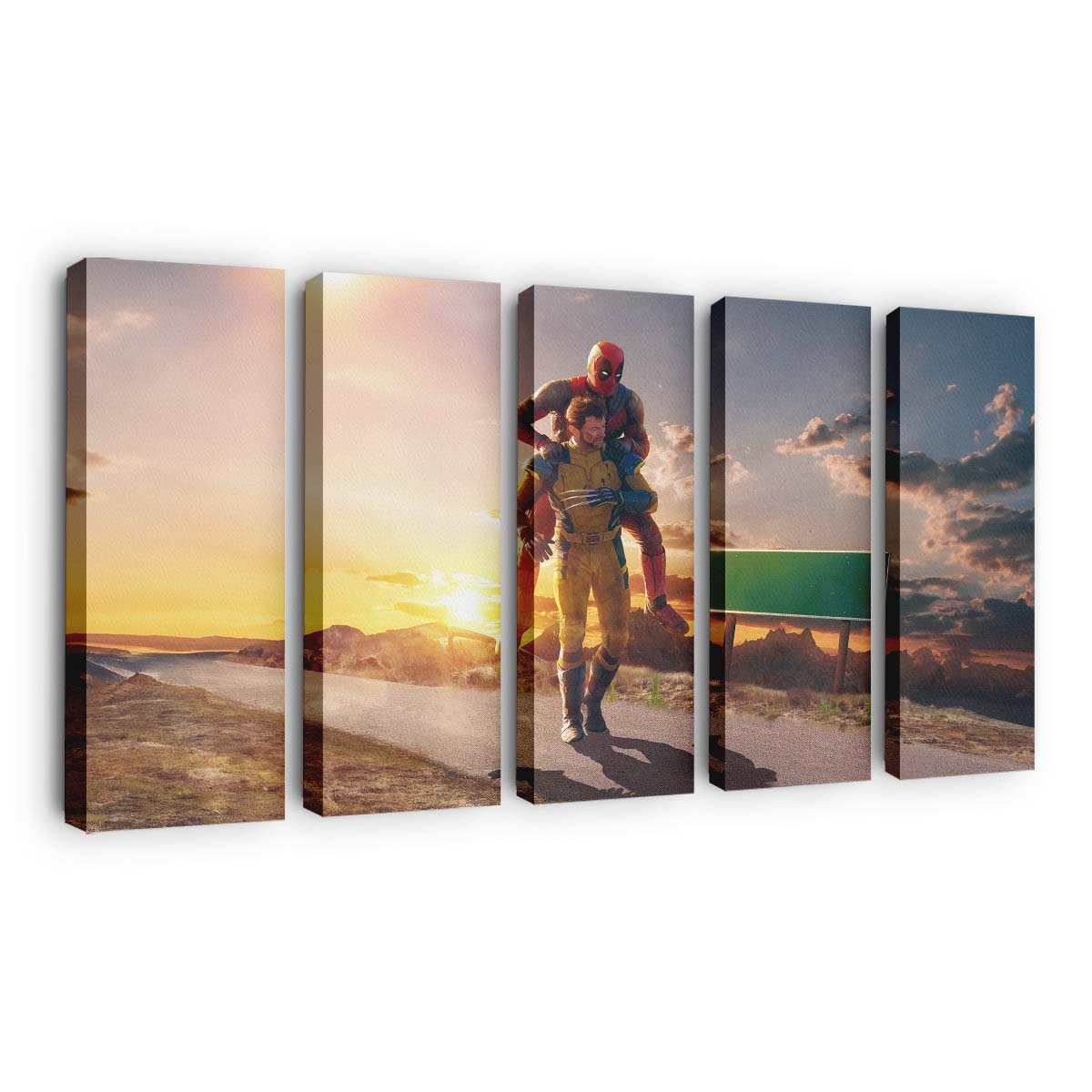 Red Suit Rampage Deadpool 3 Leinwandbilder | Wanddeko Red Suit Rampage Deadpool 3 Leinwandbilder | Wanddeko – Bild 4