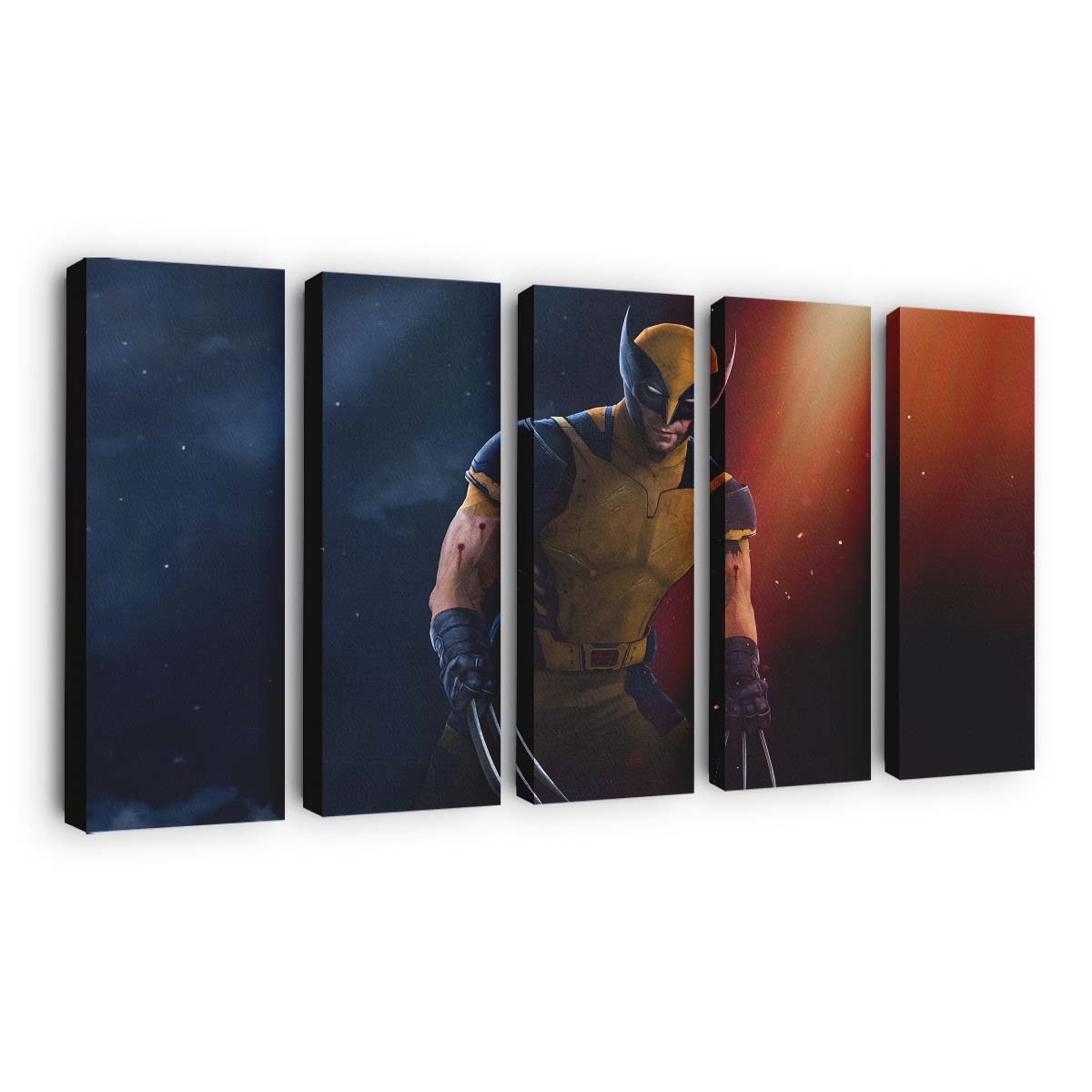 The Wolverine Adamantium Fury Leinwandbilder | Wanddeko