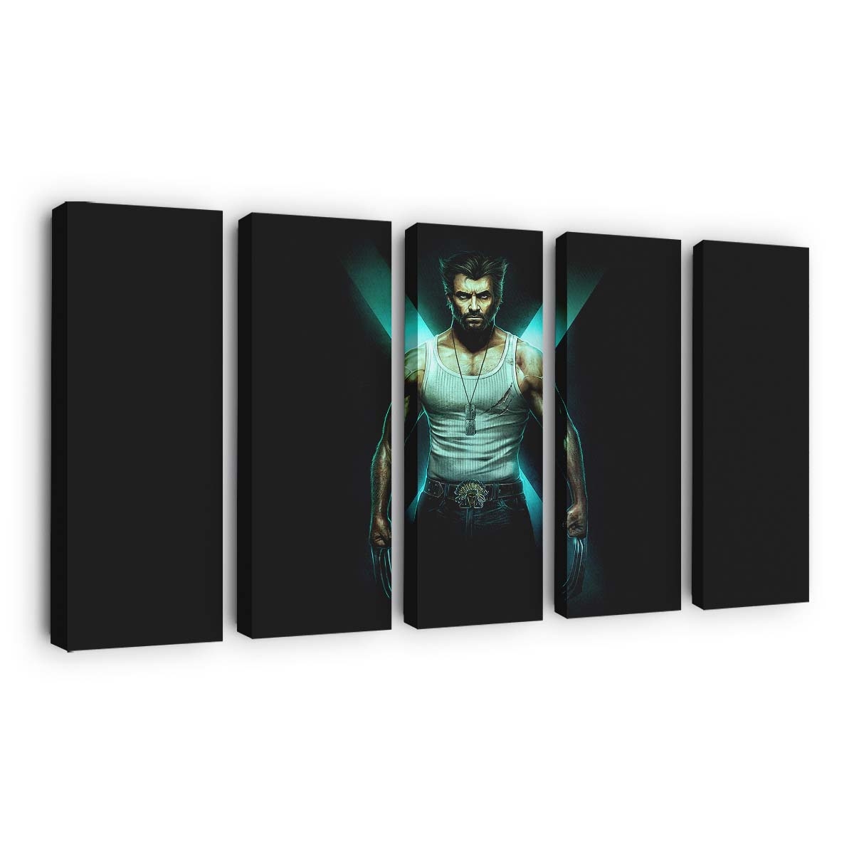 Wolverine Hugh Jackman 3 Leinwandbilder | Wanddeko