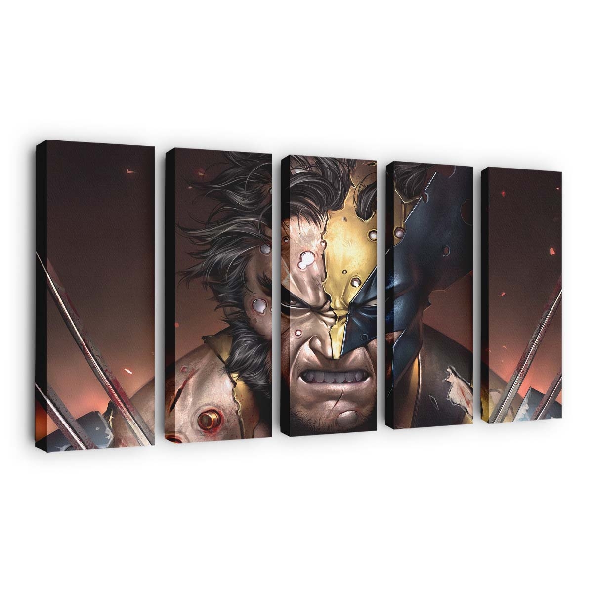 Wolverine Sketch Art Leinwandbilder | Wanddeko