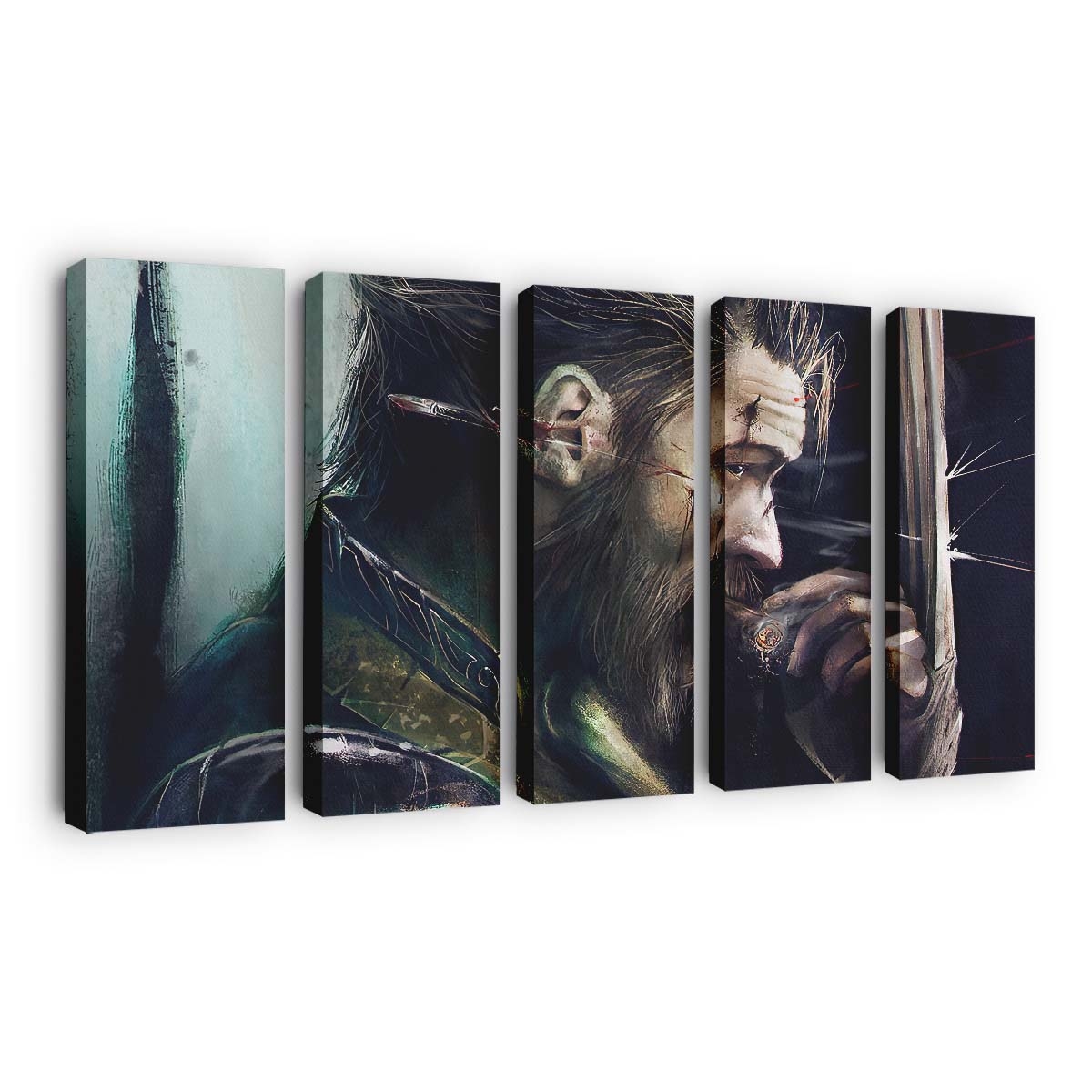 Wolverine Smoking Leinwandbilder | Wanddeko