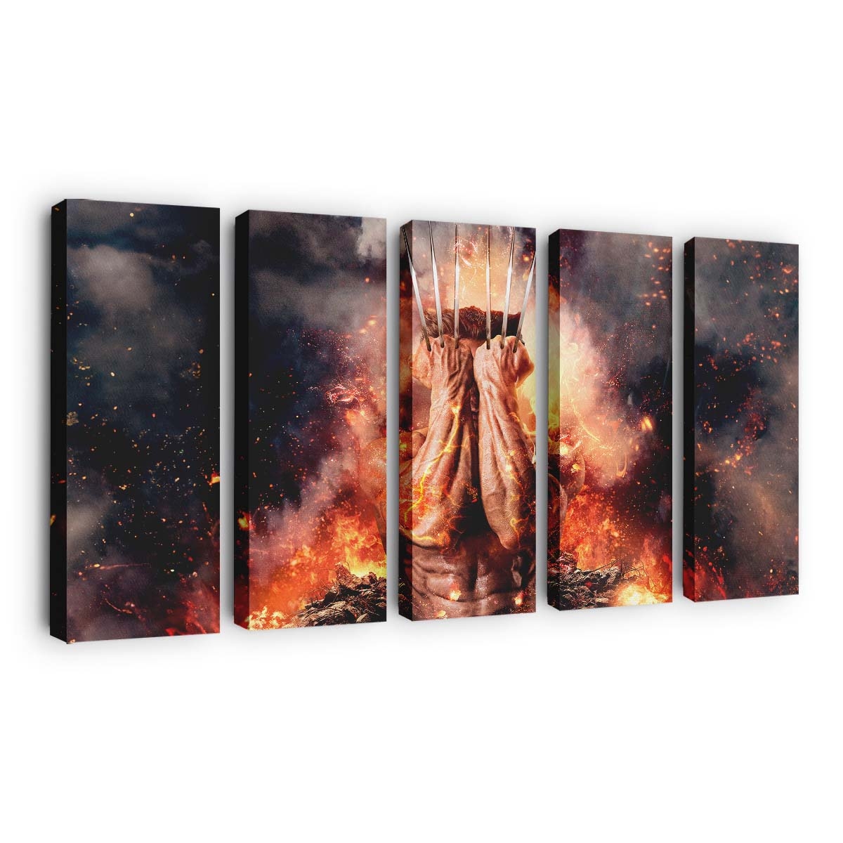 Wolverine Unstoppable Rampage Leinwandbilder | Wanddeko