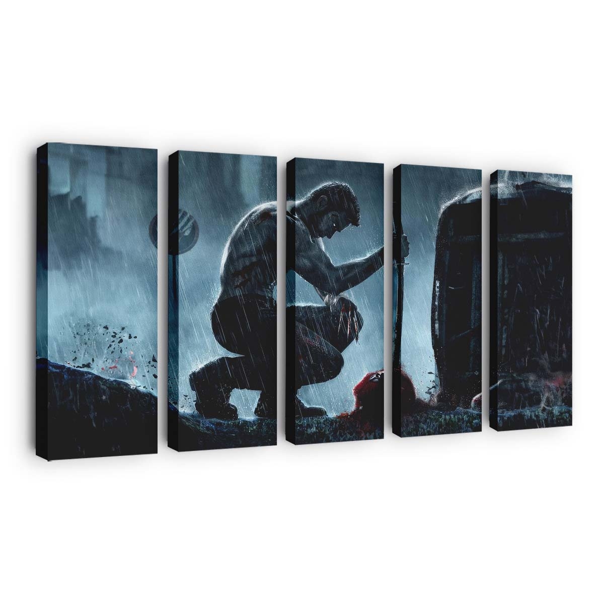 Wolverine Wields A Deadly Sword Leinwandbilder | Wanddeko