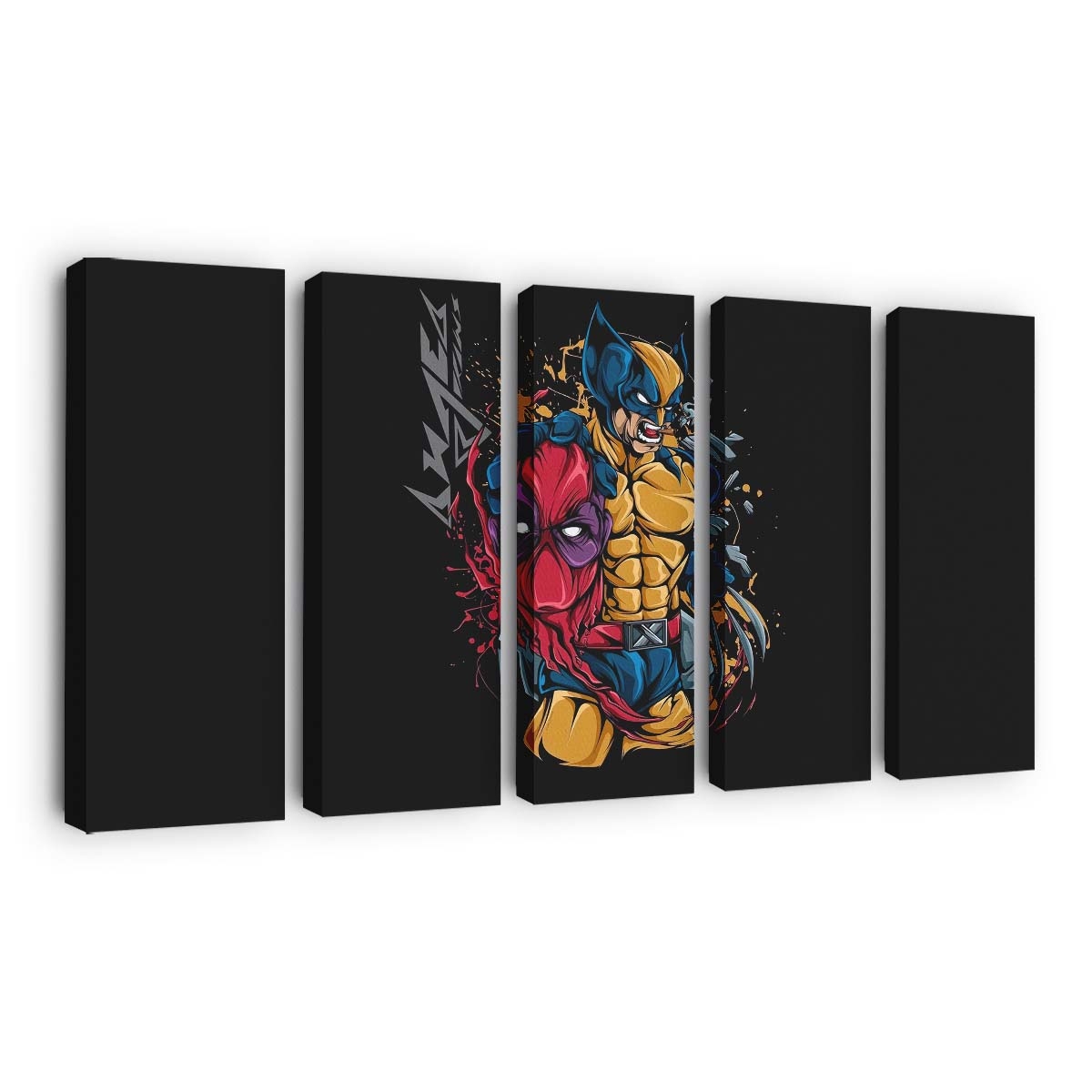 Wolverine X Deadpool Leinwandbilder | Wanddeko