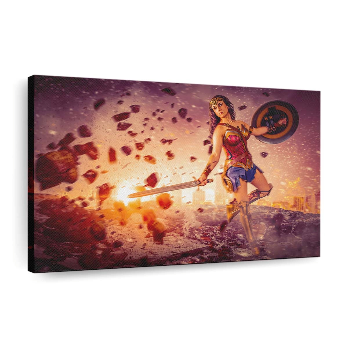 2020 Wonder Woman Cosplay Leinwandbilder | Wanddeko