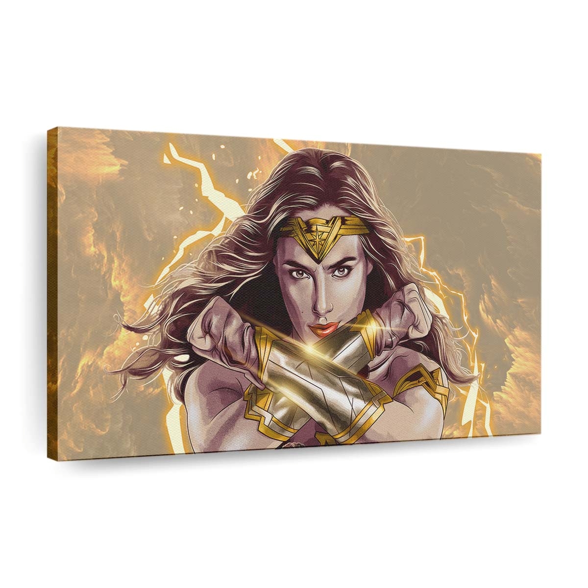 Digital Art Wonder Woman Leinwandbilder | Wanddeko