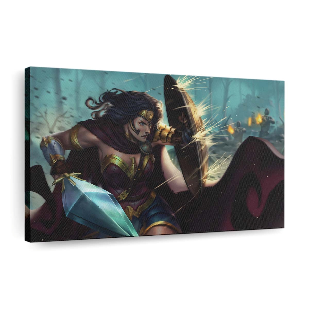 Wonder Woman Fanart Leinwandbilder | Wanddeko
