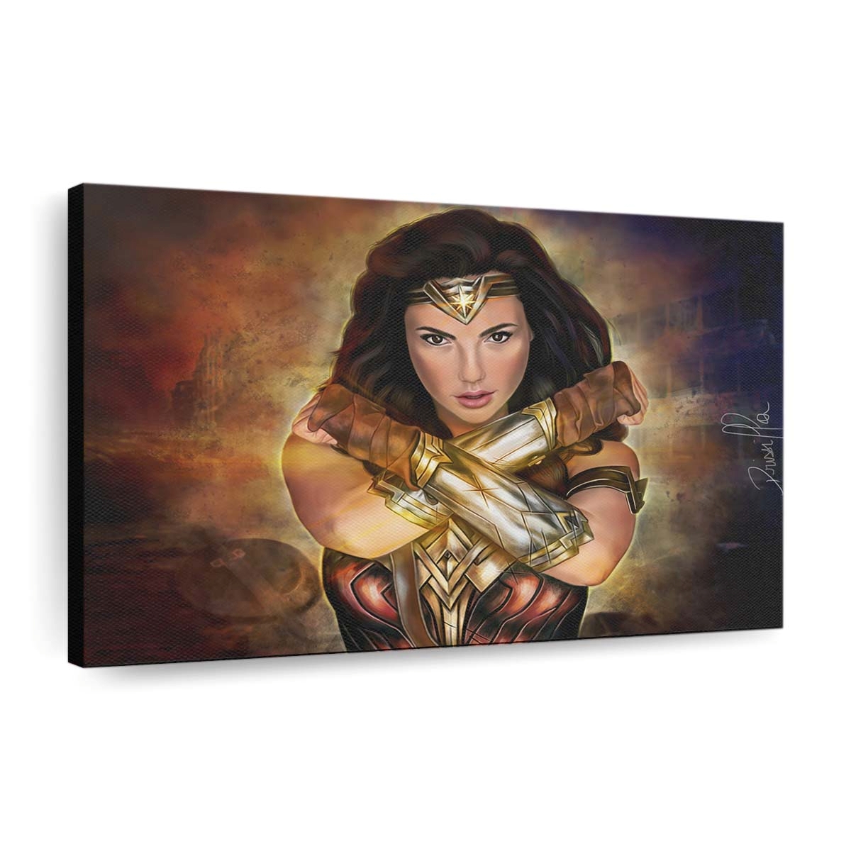 wonder Woman Paint Art 2 Leinwandbilder | Wanddeko