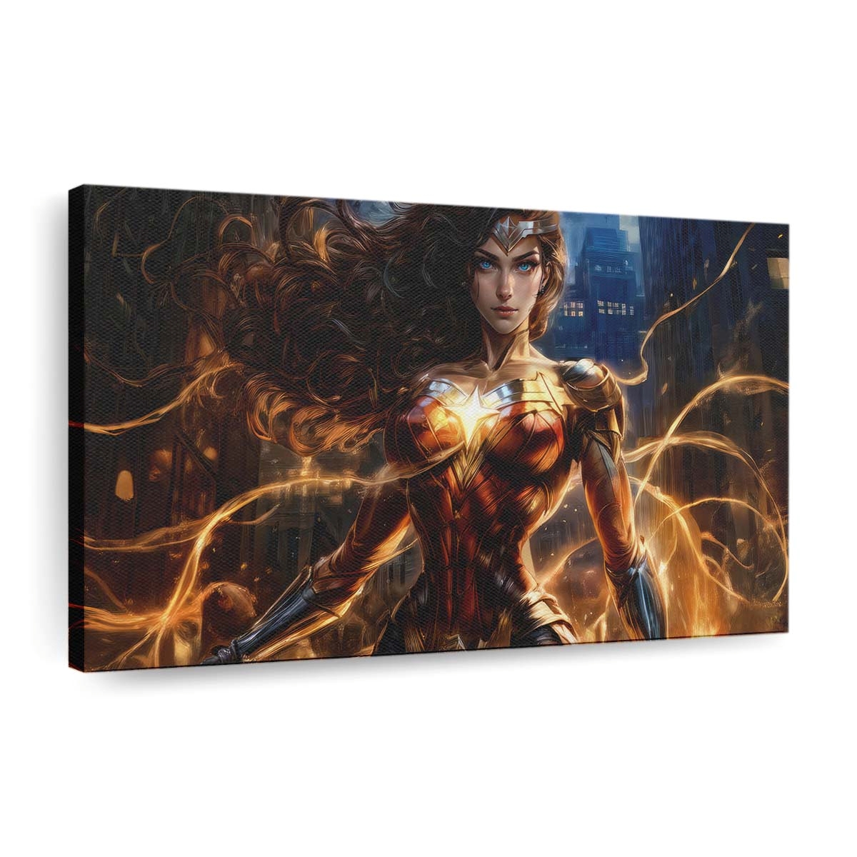 Aegis Of Themyscira Wonder Woman Might Leinwandbilder | Wanddeko