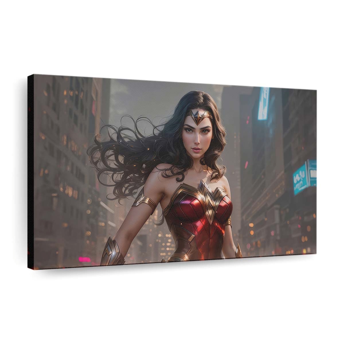 Amazonian Avenger Wonder Woman Leinwandbilder | Wanddeko