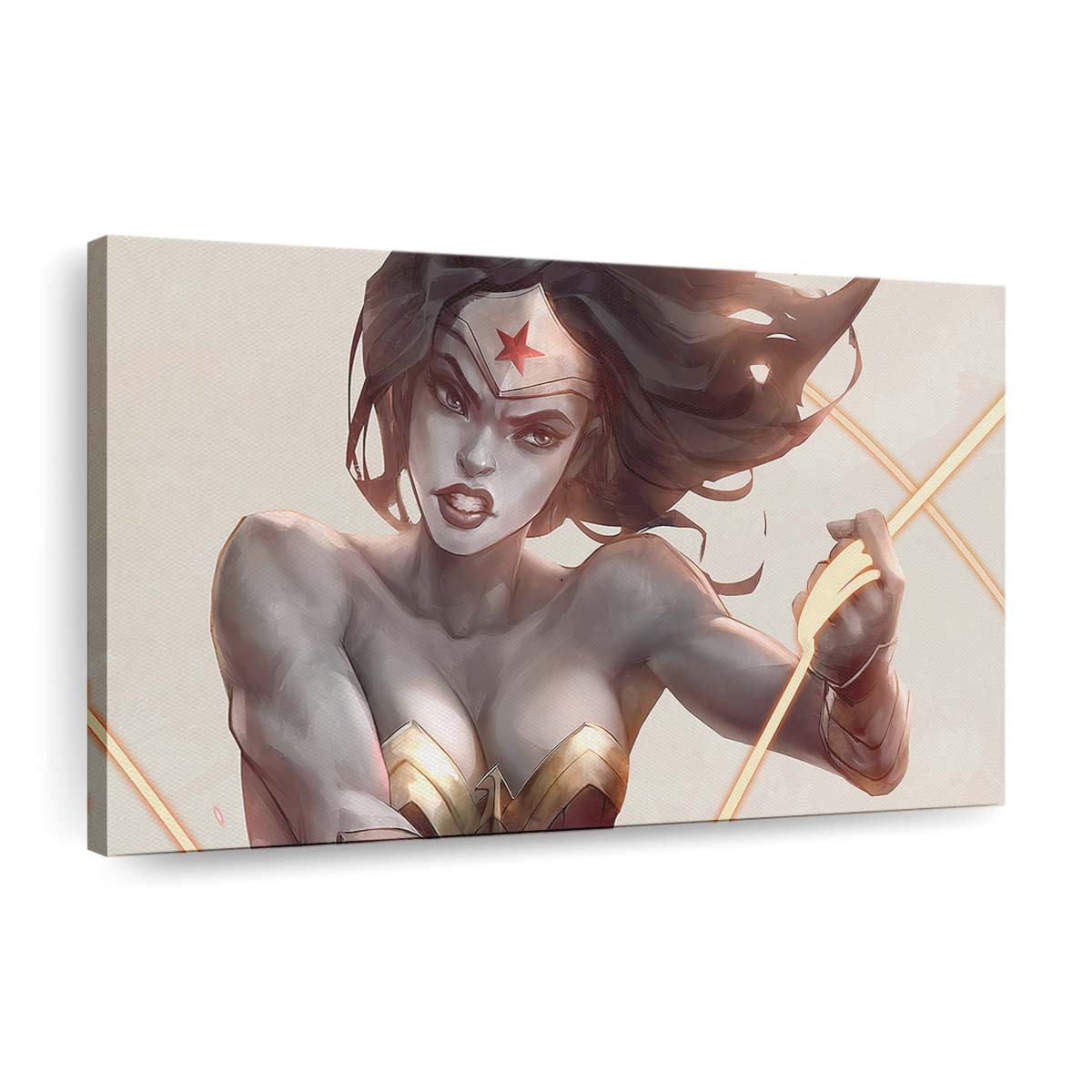 Angry Wonder Woman Leinwandbilder | Wanddeko