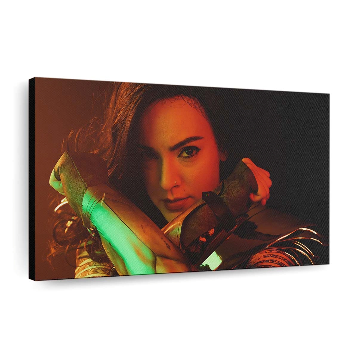 Classic Wonder Woman Pose Cosplay Leinwandbilder | Wanddeko