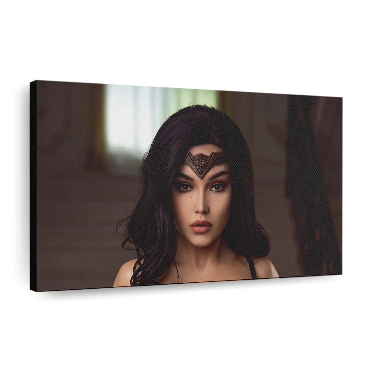 Cosplay Of Wonder Woman 1984 Portrait Leinwandbilder | Wanddeko