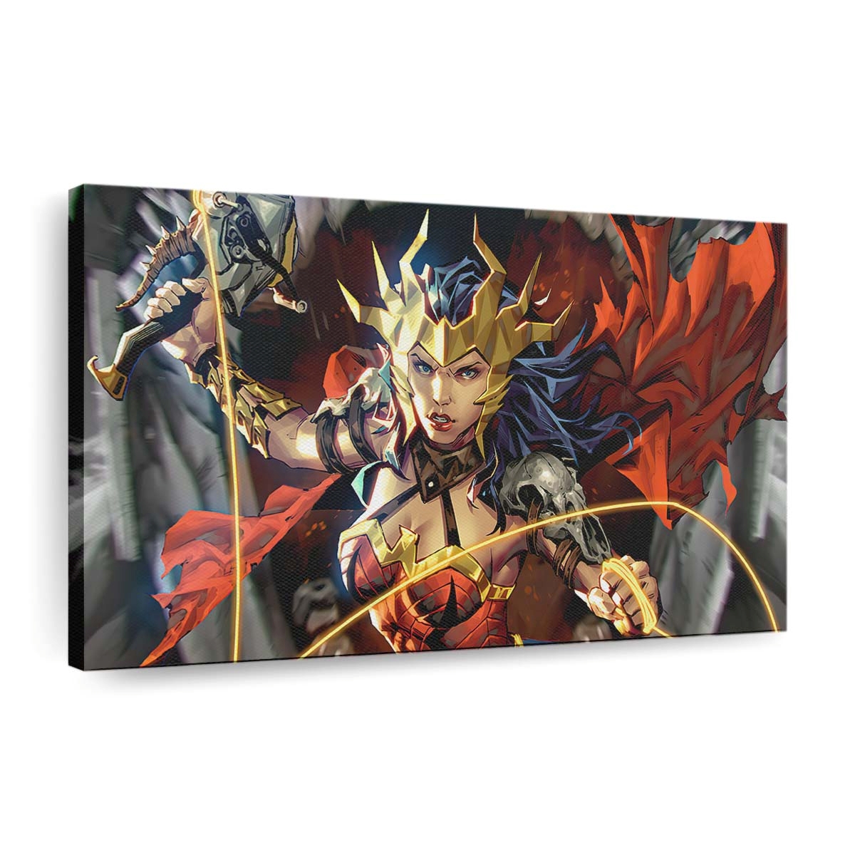 Dark Knights Death Metal Wonder Woman Leinwandbilder | Wanddeko