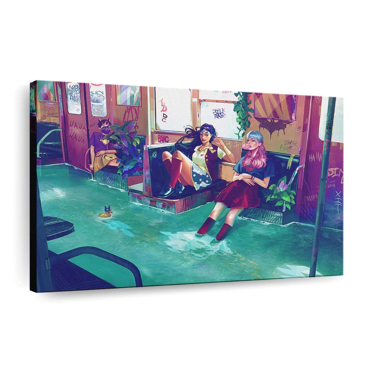 Dc Subway Leinwandbilder | Wanddeko