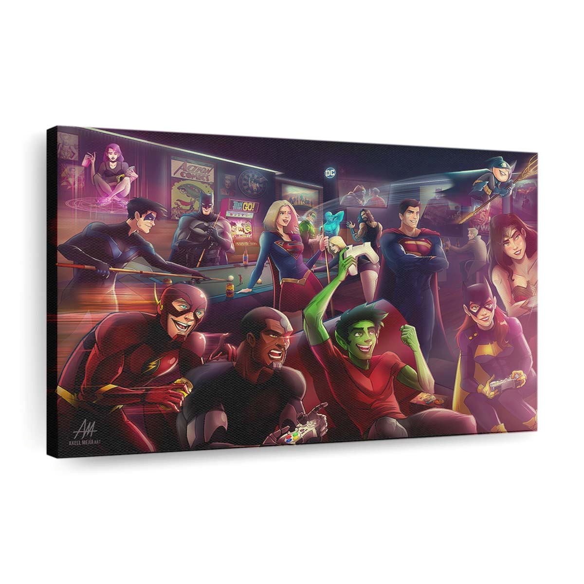 Dc Superheroes Leinwandbilder | Wanddeko