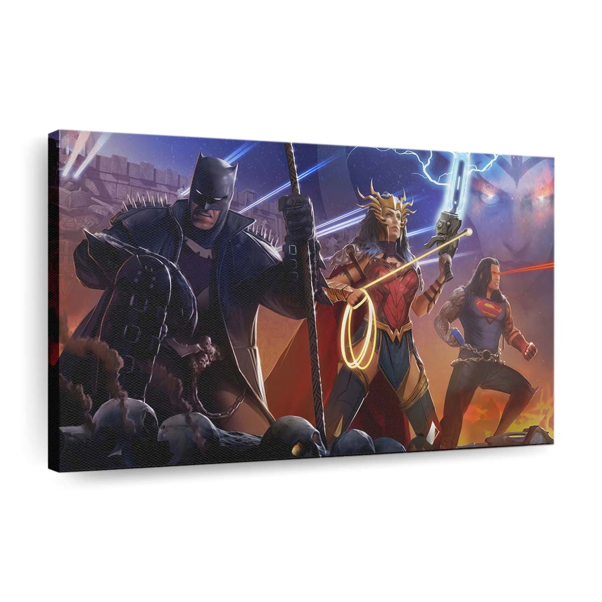 Dc Universe Online Dark Knights Leinwandbilder | Wanddeko