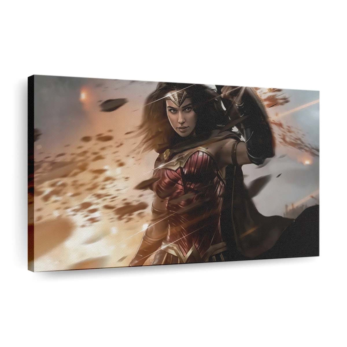 Gal Gadot As Wonder Leinwandbilder | Wanddeko