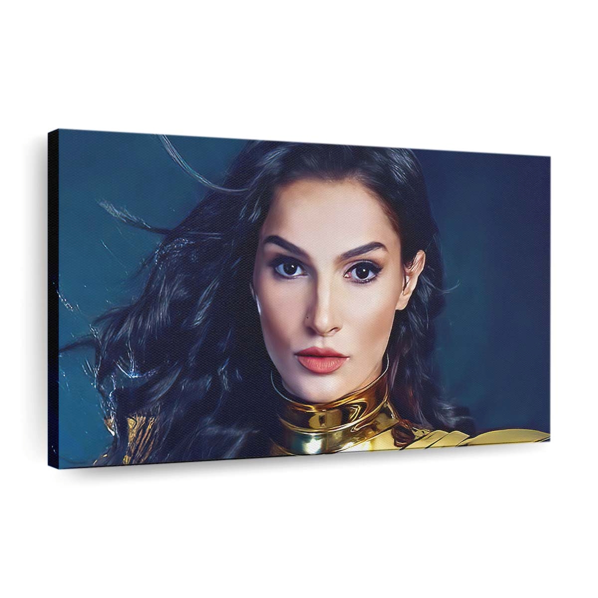 Gold Armor Wonder Woman Cosplay Leinwandbilder | Wanddeko