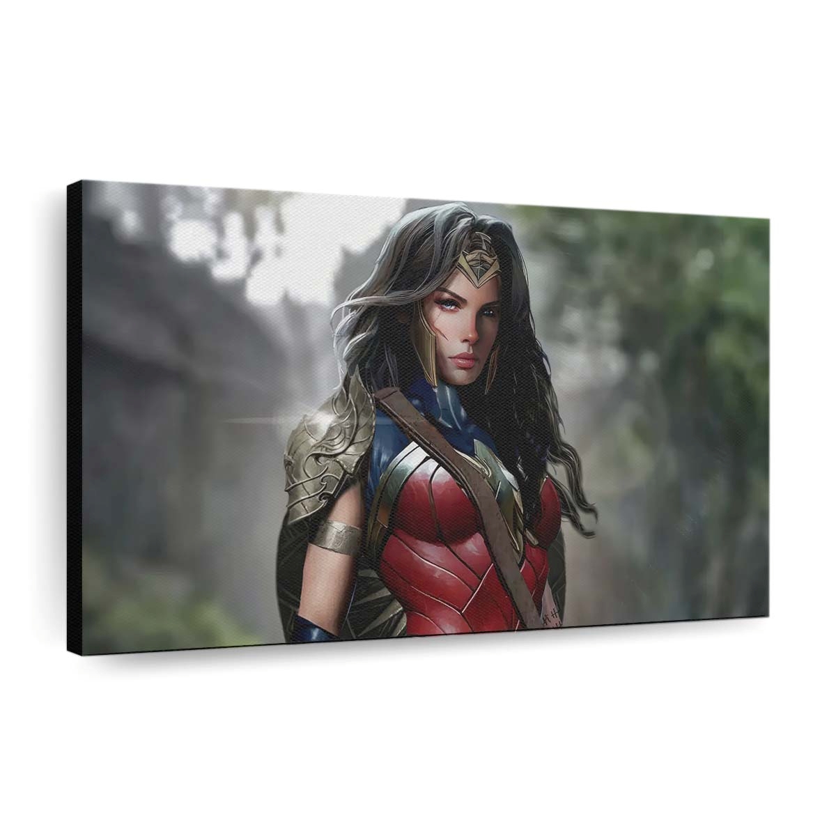 Jaimie Alexander Concept Art As Wonder Woman Leinwandbilder | Wanddeko