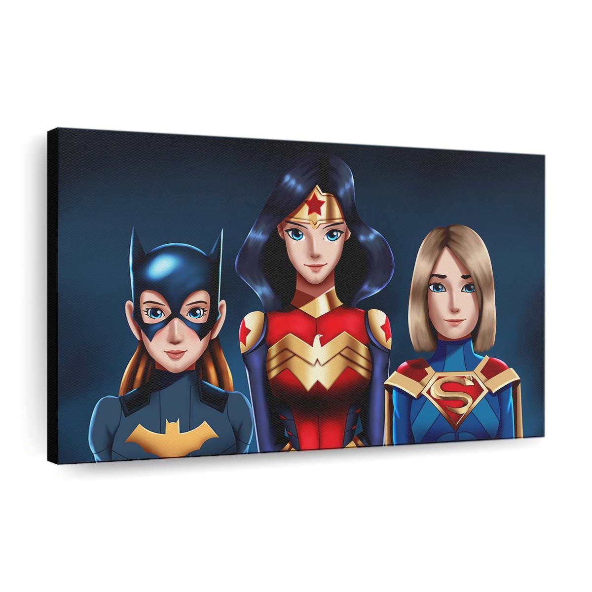 Superheroes Girls Digital Art Leinwandbilder | Wanddeko