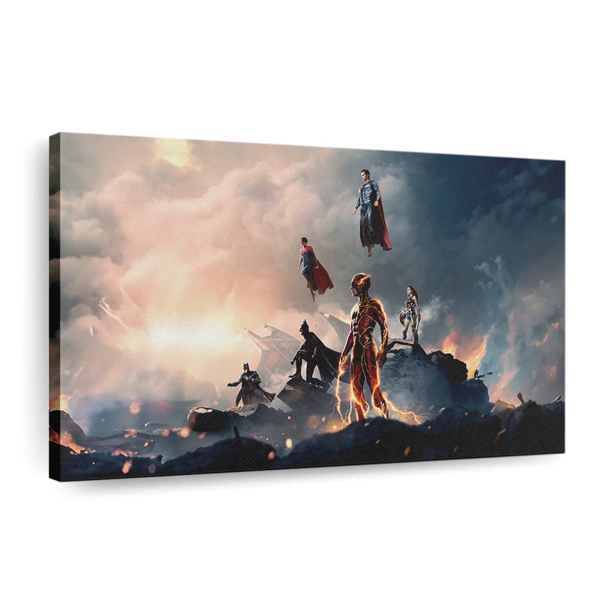 The Flash Movie Extended Poster Leinwandbilder | Wanddeko