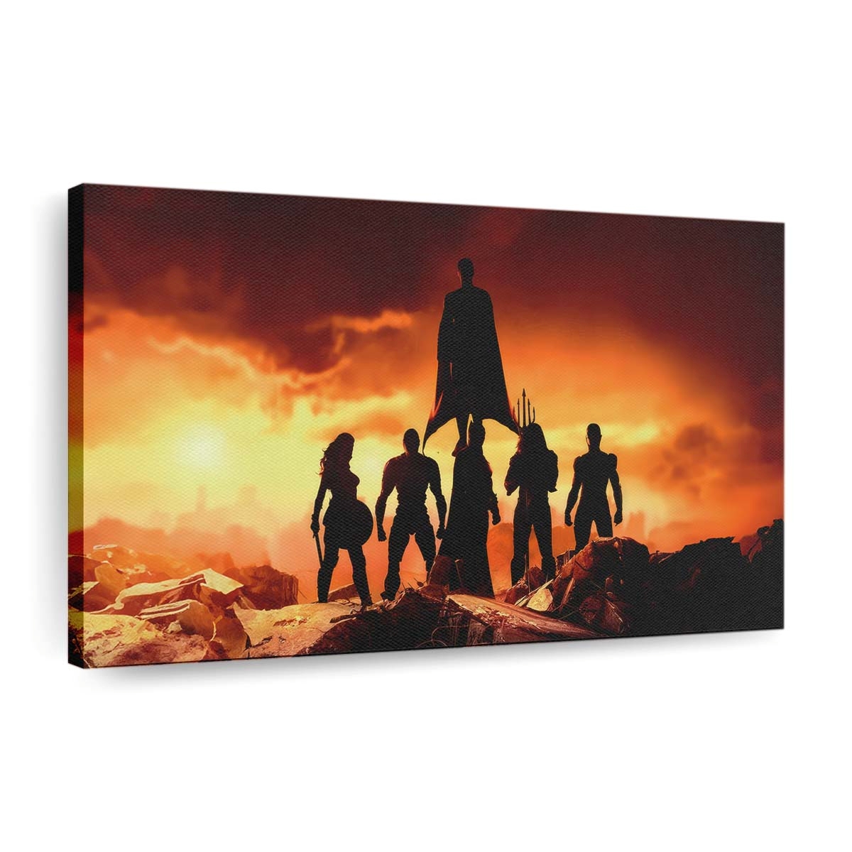 The Justice League Saga Leinwandbilder | Wanddeko