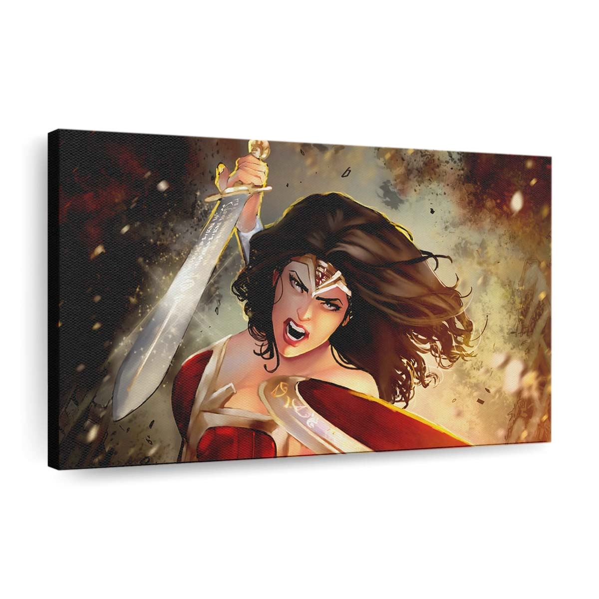 Warrior Wonder Woman Art Leinwandbilder | Wanddeko