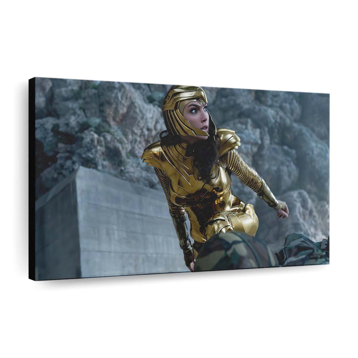 Wonder Woman 1984 Gold Suit Leinwandbilder | Wanddeko