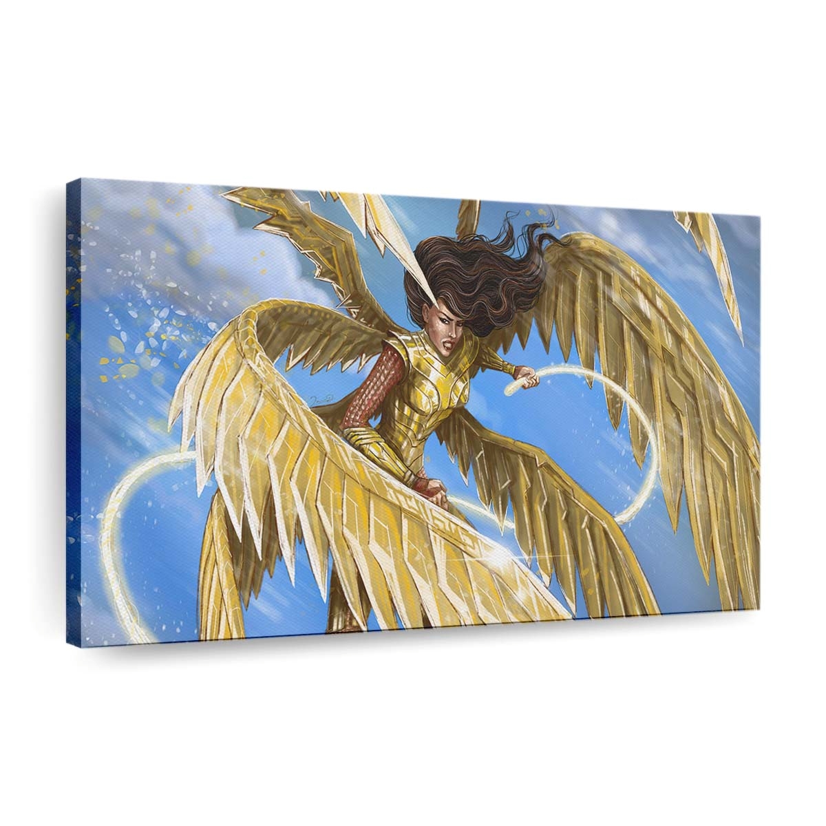 Wonder Woman 1984 Golden Eagle Armour Leinwandbilder | Wanddeko