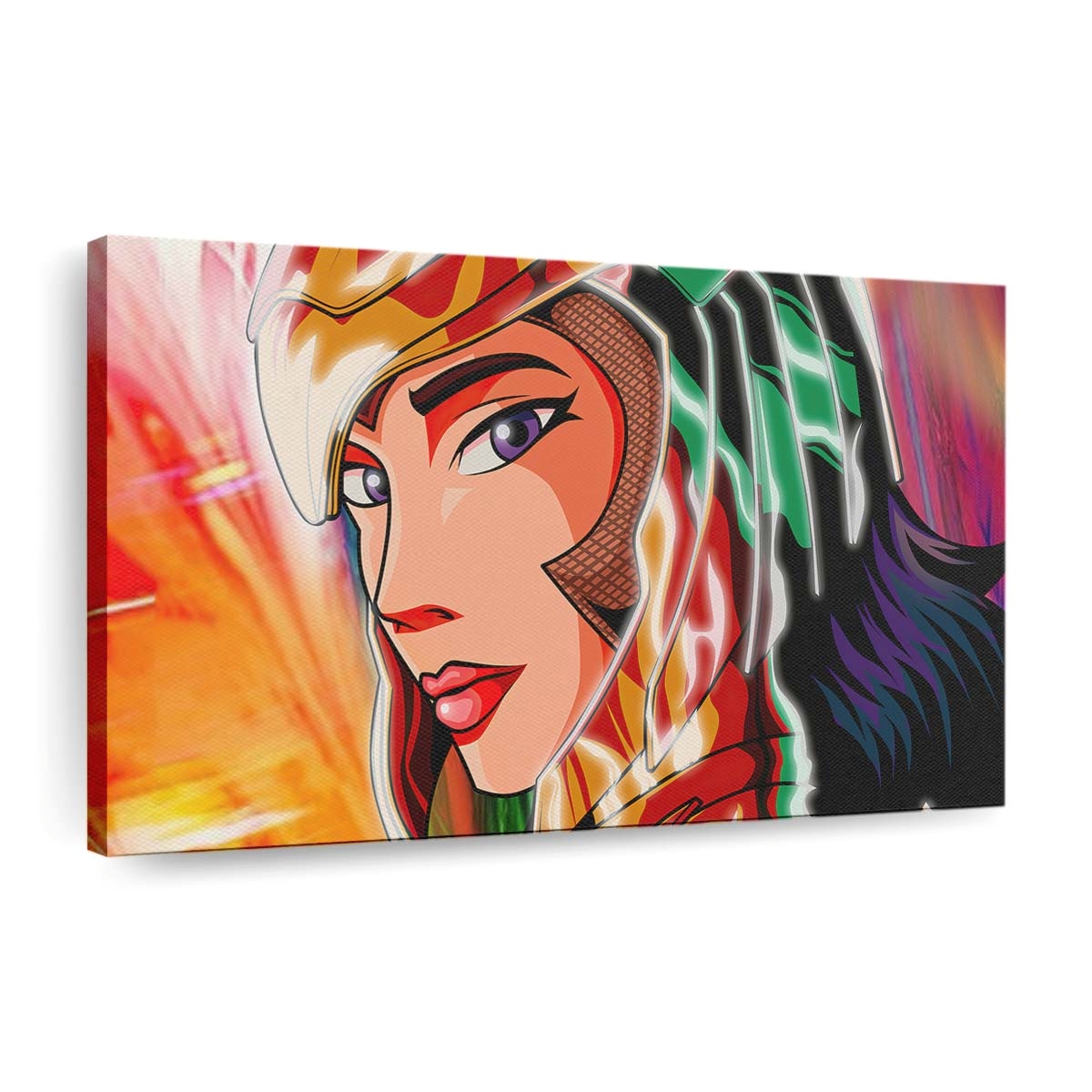 Wonder Woman 1984 Illustration Art Leinwandbilder | Wanddeko