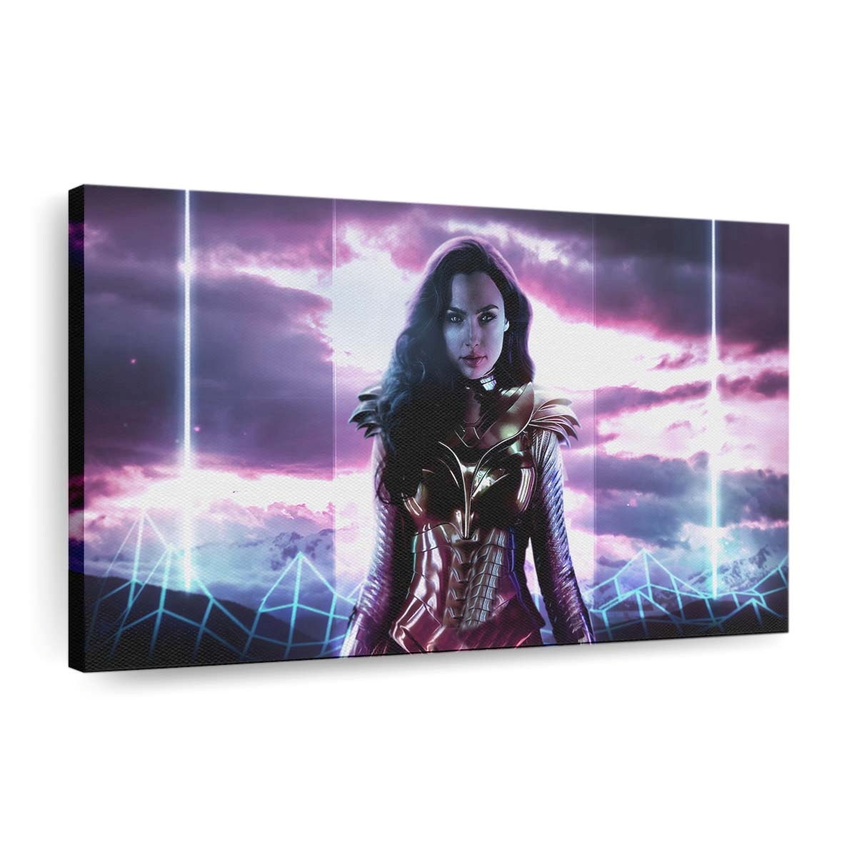Wonder Woman 1984 Movie Neon Leinwandbilder | Wanddeko