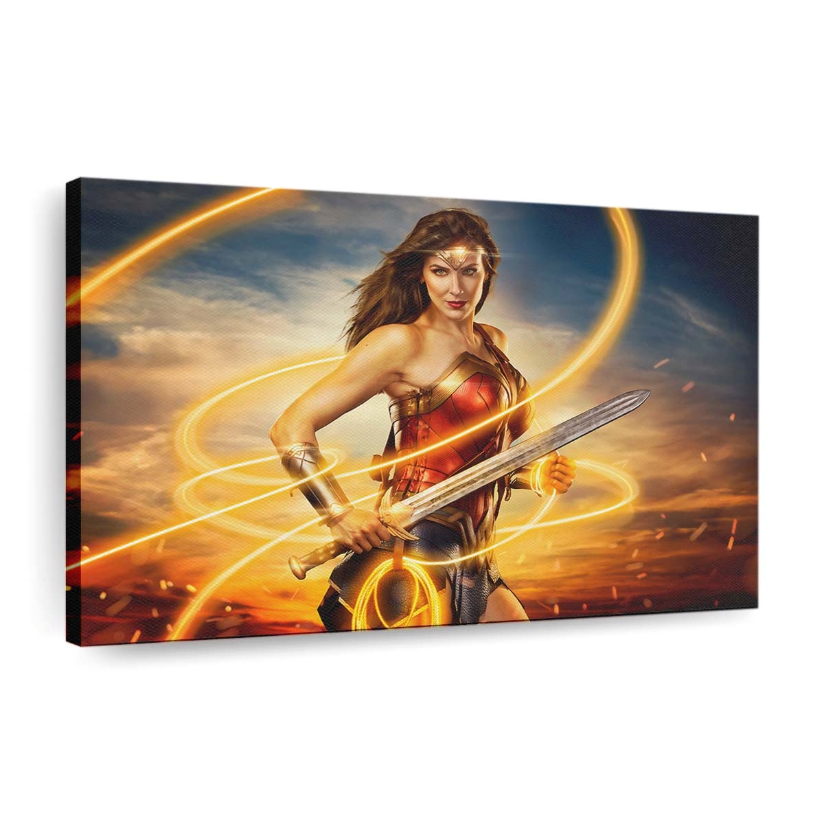 Wonder Woman Cosplay 2 Leinwandbilder | Wanddeko