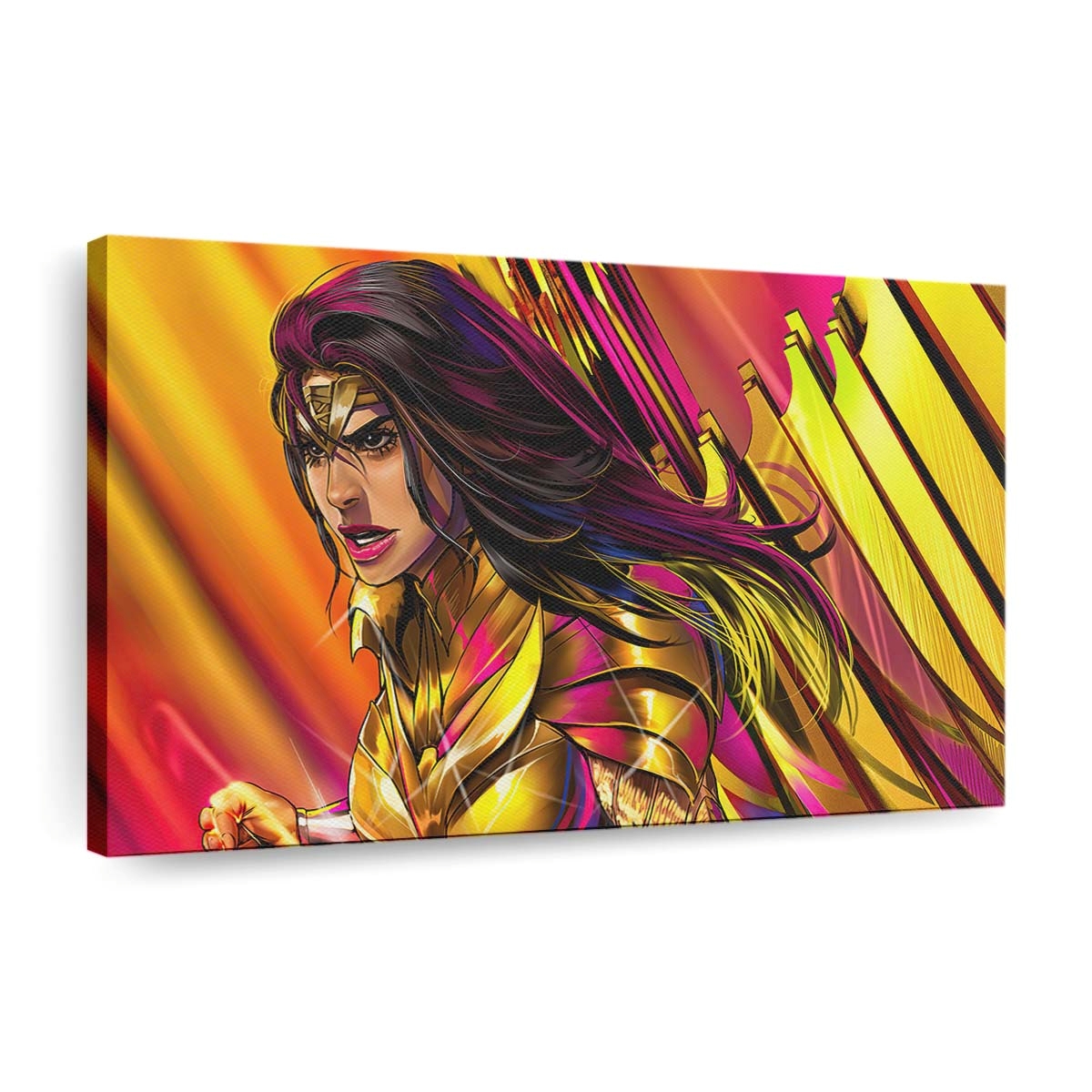 Wonder Woman 1984 Gold Queen Leinwandbilder | Wanddeko