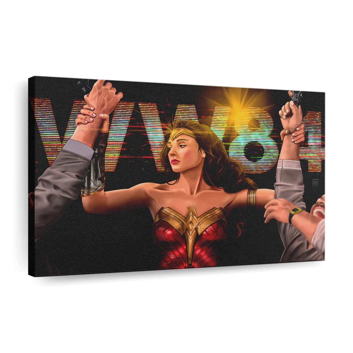 Wonder Woman 1984 Newartwork Leinwandbilder | Wanddeko