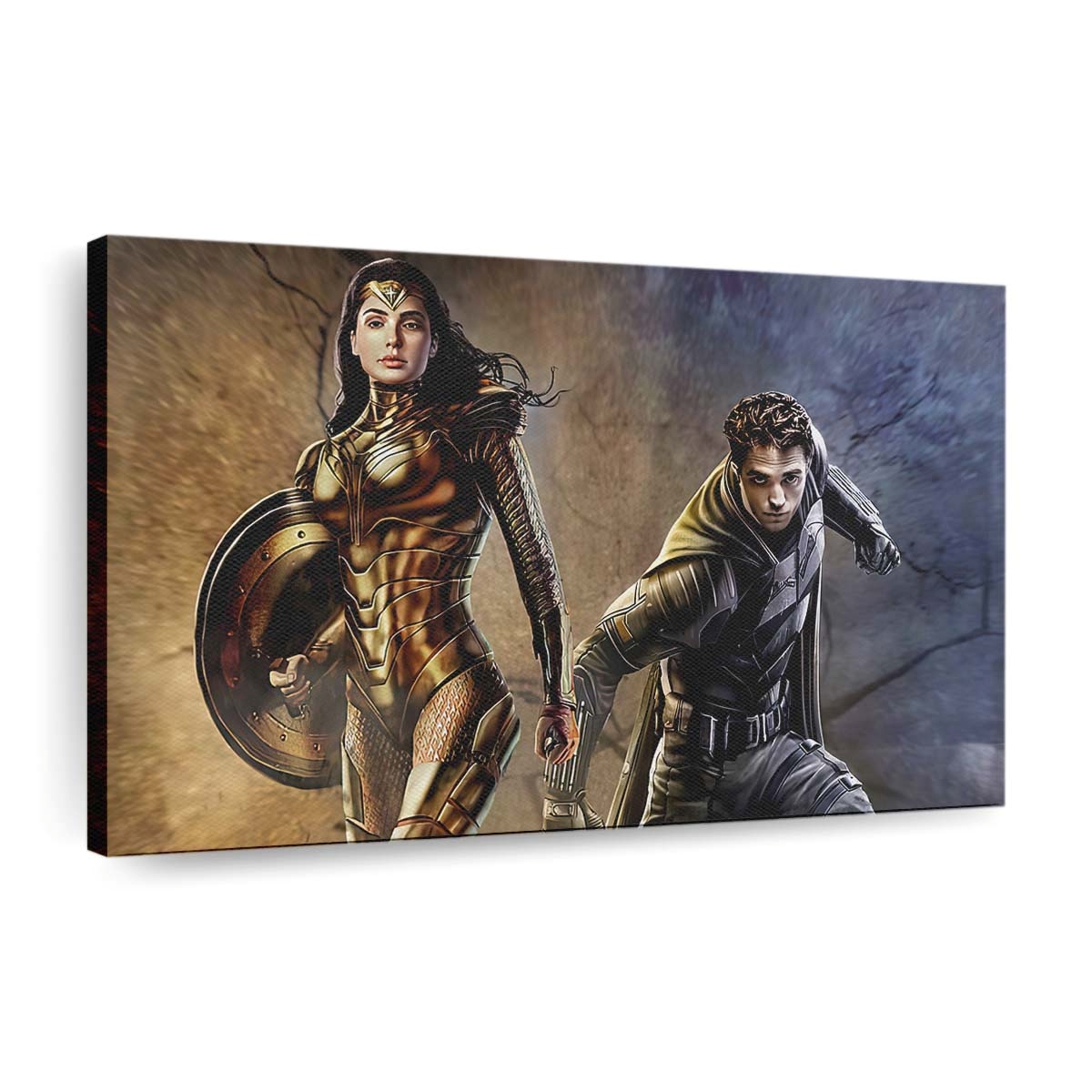 Wonder Woman And The Batman Leinwandbilder | Wanddeko
