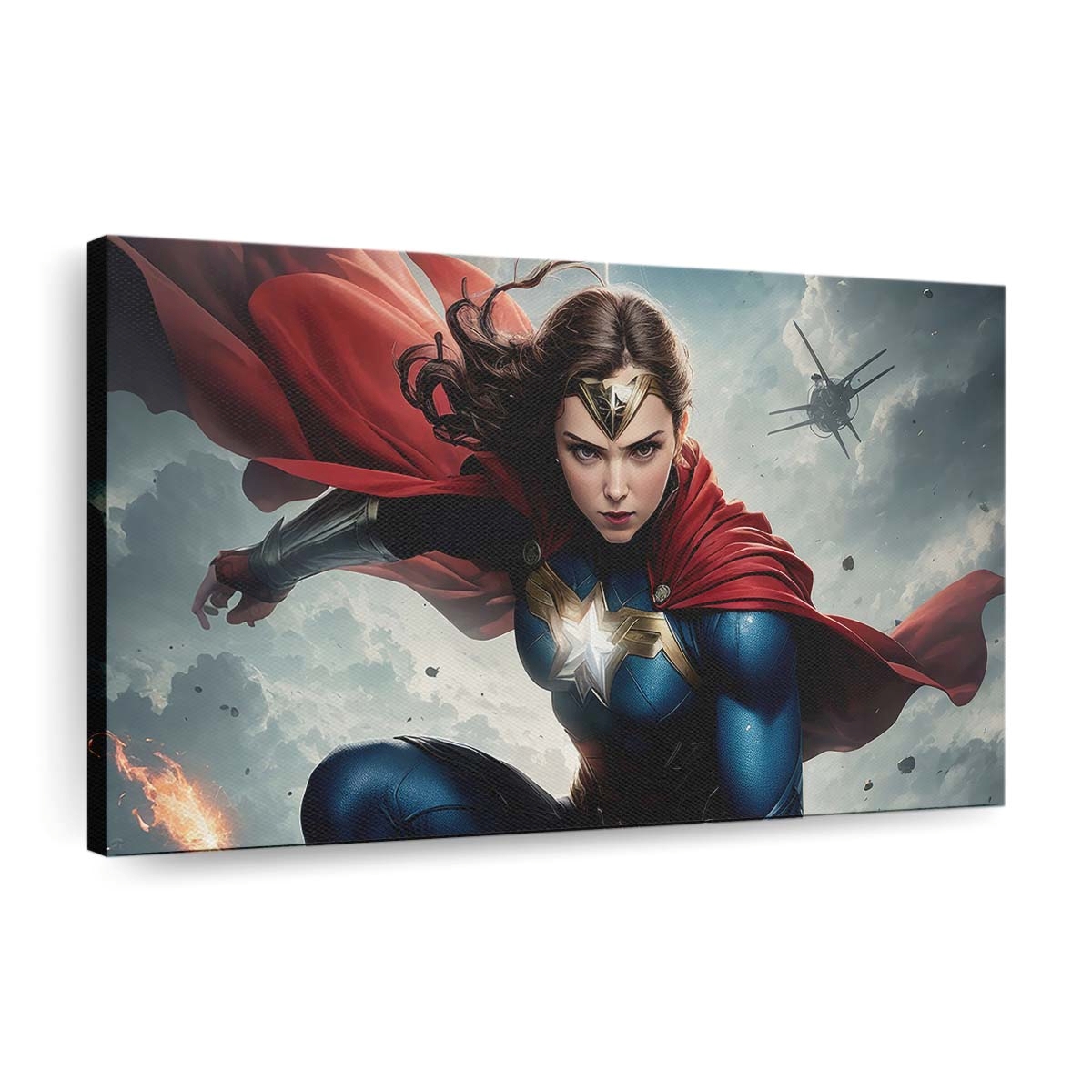 Wonder Woman As Captain America Leinwandbilder | Wanddeko