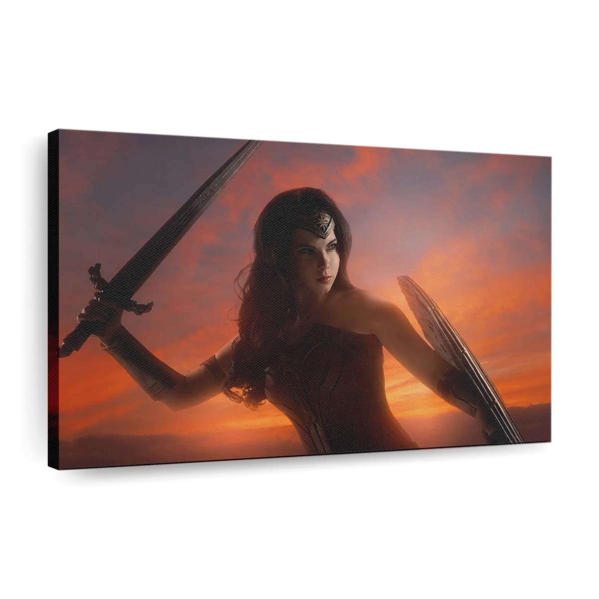 Wonder Woman Champion Of Power Justice Leinwandbilder | Wanddeko