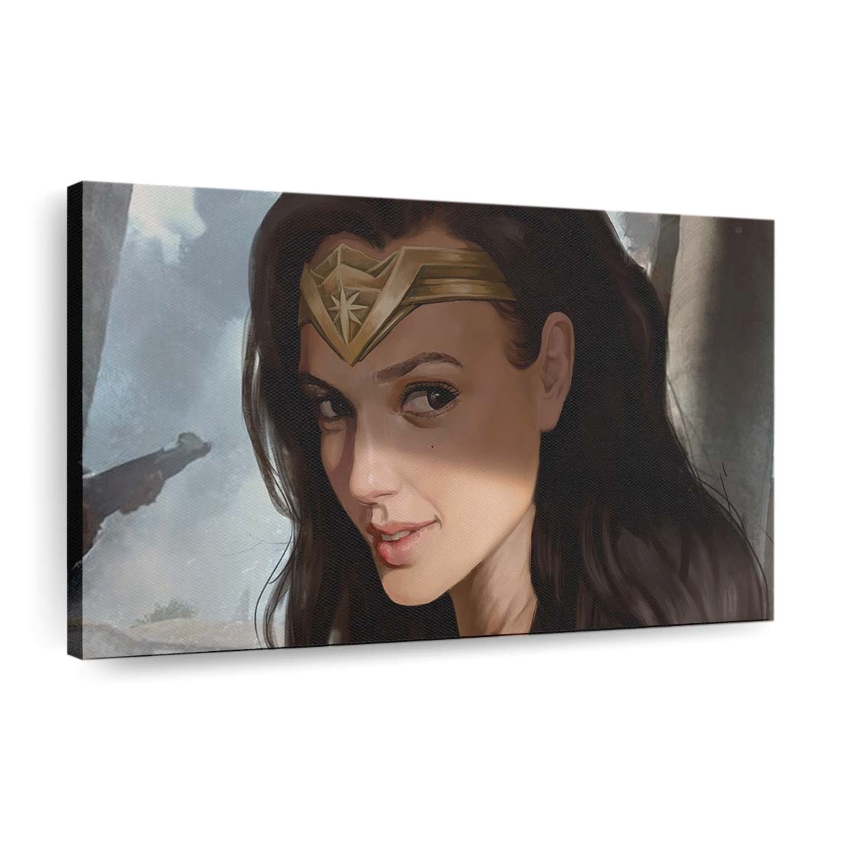Wonder Woman Closeup 2 Leinwandbilder | Wanddeko