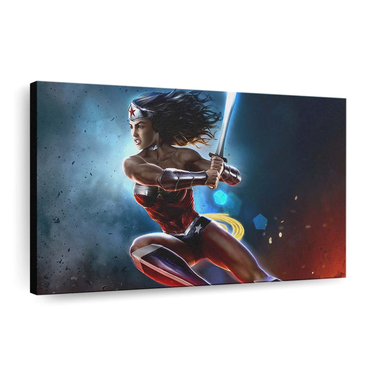 Wonder Woman Comic Hero Leinwandbilder | Wanddeko