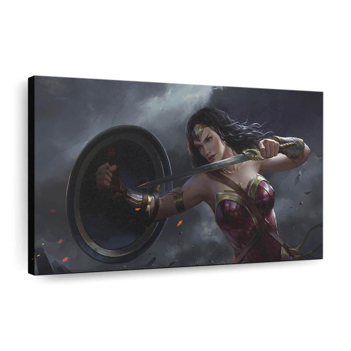 Wonder Woman Coming Leinwandbilder | Wanddeko