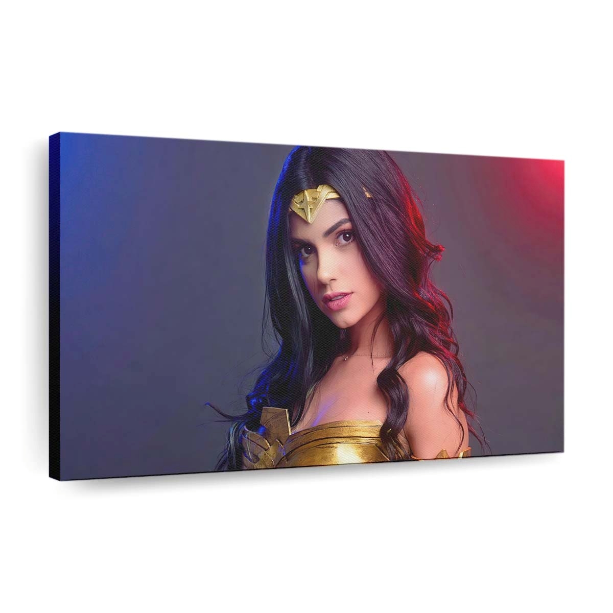 Wonder Woman Cosplay Girl Leinwandbilder | Wanddeko