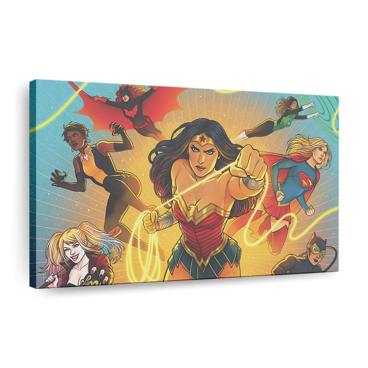 Wonder Woman Dc Fandome Heroes Leinwandbilder | Wanddeko
