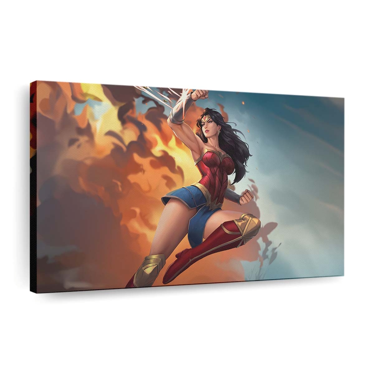 Wonder Woman Defender Of Justice Leinwandbilder | Wanddeko
